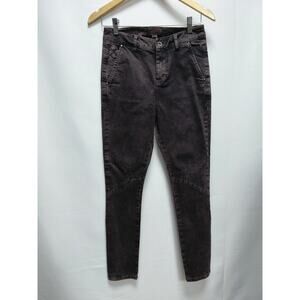 Diesel Black Skinny Jeans Solid Denim Size 25